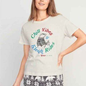 3 New Holiday T-Shirt for Women Chill Vibes & Sleigh Rides (Christmas) all sz 4X